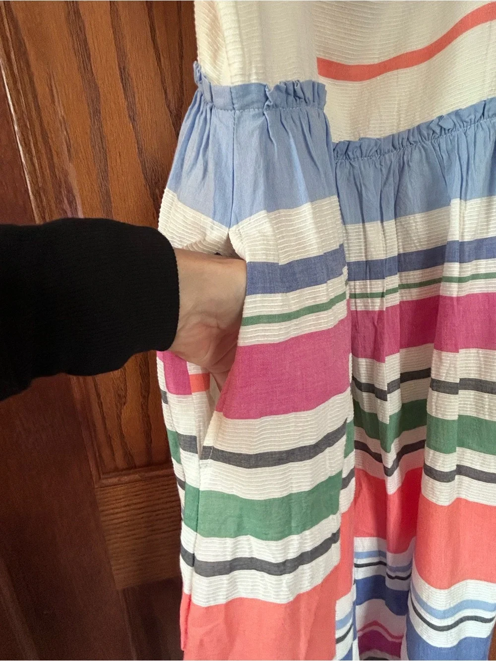 GAP Pink, Blue & Green Striped Sundress - Picture 6 of 6